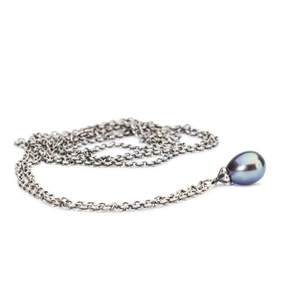 Collana Fantasia con Perla Pavone 120 CM