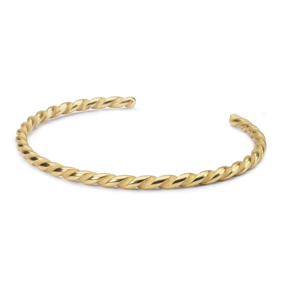 Bangle a Spirale Placcato Oro M