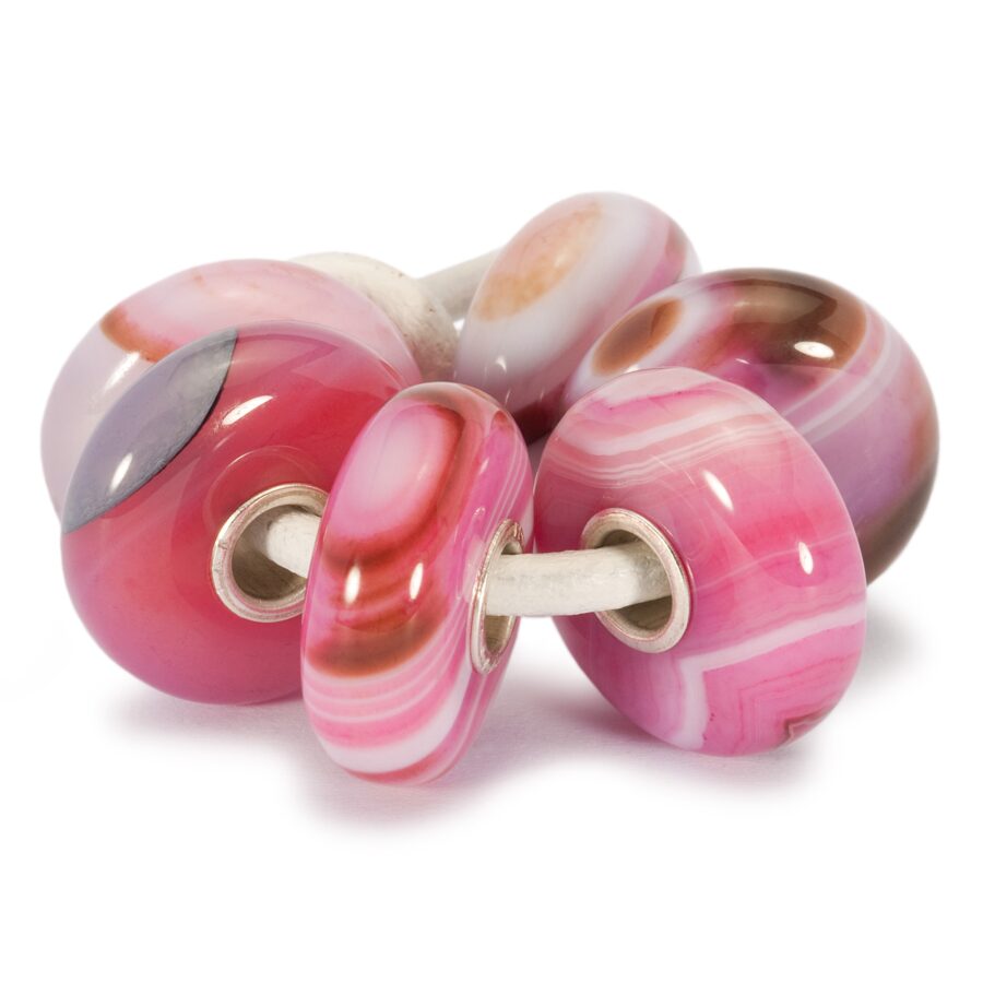 Set Strisce Agata Rosa