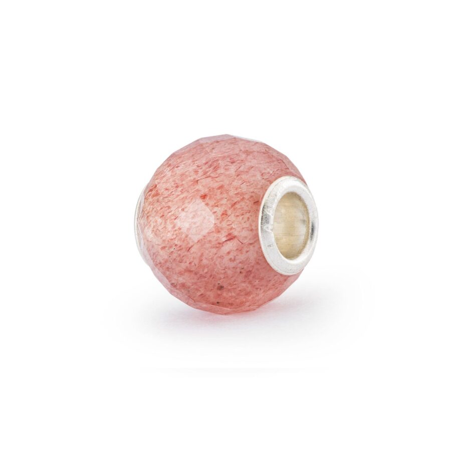 Quarzo Fragola Rotondo Sfaccettato