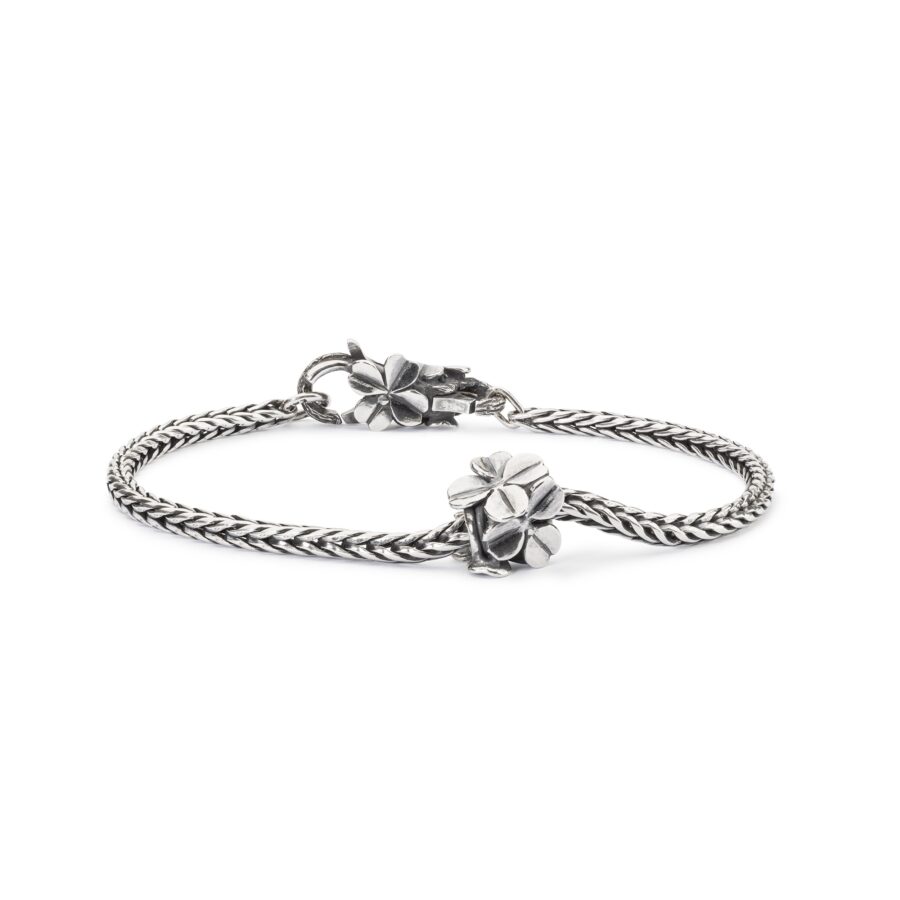 Bracciale TROLLBEADS DAY 2016 - Quadrifoglio della Fortuna 23 cm
